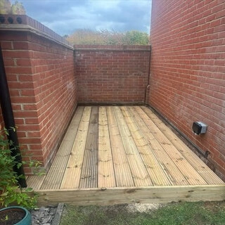Confined space decking